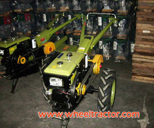 Green Color Walking Tractor