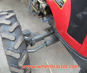 Tractor with Hydraulic Steering