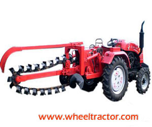 Tractor Trencher Ditcher
