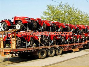 Shipment of Tractors to Mongolia