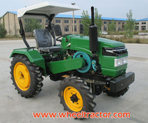 Belt Tractor with Canopy, Sun Shade