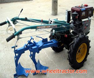 Walking Tractor with Ploughing