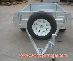 Galvanized Box Trailer