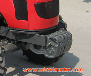 Tractor with Front Ballast
