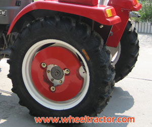 Tractor with Rear Ballast