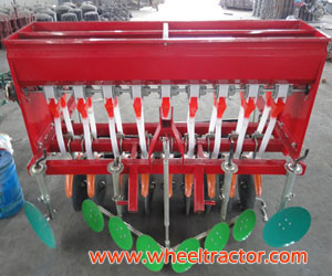 Seeder with fertilization